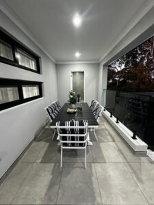 Modern Outdoor Dining Balcony