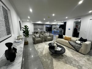 Open-Plan Living and Dining Area